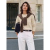 image:imageGRACE KARIN Cashmere Sweaters for Women Merino Wool Soft Fall Sweater TopOatmeal