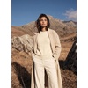 image:imageGRACE KARIN Cashmere Sweaters for Women Merino Wool Soft Fall Sweater TopOatmeal