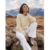image:imageGRACE KARIN Cashmere Sweaters for Women Merino Wool Soft Fall Sweater TopOatmeal