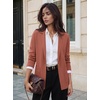 image:imageGRACE KARIN Sweater Blazers for Women 2026 Business Casual Wool Suit JacketPotters Clay