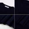 image:imageGRACE KARIN Women 100 Merino Wool Sweater Cable Long Sleeve Sweaters Crew Neck Casual Fall Fashion Clothes OutfitsNavy Blue