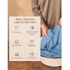 image:imageGRACE KARIN Women Merino Wool Sweaters Crewneck Winter Fall Layer PulloverLight Blue