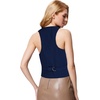 image:imageGRACE KARIN Womens Suit Vest Top Dressy Casual Sleeveless Button Waistcoat Fromal Steampunk Blazer for Work OfficeBlue Plaid