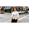 image:imageGRACE KARIN Womens Suit Vest Top Dressy Casual Sleeveless Button Waistcoat Fromal Steampunk Blazer for Work OfficeLight Apricot