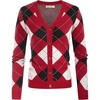 Plaid Deep Red