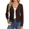 image:imageGRACE KARIN Cardigan Sweaters for Women Wool Blend Sweater Fall FashionCoffee