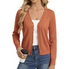 image:imageGRACE KARIN Cardigan Sweaters for Women Wool Blend Sweater Fall FashionPumpkin Orange