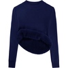 image:imageGRACE KARIN Womens Fleece Sherpa Lined Sweater Mock Neck Long Sleeve Thermal Pullover 2026 Fall Winter Slim Jumper TopsNavy