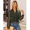 image:imageGRACE KARIN Blouses for Women Dressy Casual Business Casual OutfitsArmy Green