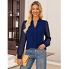 image:imageGRACE KARIN Blouses for Women Dressy Casual Business Casual OutfitsBlue