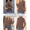 image:imageGRACE KARIN Blouses for Women Dressy Casual Business Casual OutfitsBrown