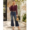 image:imageGRACE KARIN Blouses for Women Dressy Casual Business Casual OutfitsBurgundy