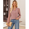 image:imageGRACE KARIN Blouses for Women Dressy Casual Business Casual OutfitsDusty Pink