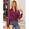 image:imageGRACE KARIN Blouses for Women Dressy Casual Business Casual OutfitsFuchsia
