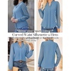 image:imageGRACE KARIN Blouses for Women Dressy Casual Business Casual OutfitsHaze Blue