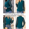 image:imageGRACE KARIN Blouses for Women Dressy Casual Business Casual OutfitsPeacock Blue