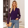 image:imageGRACE KARIN Blouses for Women Dressy Casual Business Casual OutfitsPurple