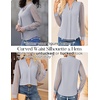image:imageGRACE KARIN Blouses for Women Dressy Casual Business Casual OutfitsSilver Gray