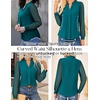 image:imageGRACE KARIN Blouses for Women Dressy Casual Business Casual OutfitsTurquoise