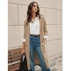 image:imageGRACE KARIN Womens Long Cardigan Sweaters Lightweight Open Front Maxi Cardigans for Women Fall Fashion Outfits 2026Khaki