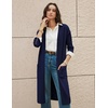 image:imageGRACE KARIN Womens Long Cardigan Sweaters Lightweight Open Front Maxi Cardigans for Women Fall Fashion Outfits 2026Navy Blue