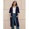 image:imageGRACE KARIN Womens Long Cardigan Sweaters Lightweight Open Front Maxi Cardigans for Women Fall Fashion Outfits 2026Navy Blue