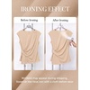 image:imageGRACE KARIN Womens 2026 Summer Tops Dressy Peplum ShirtApricot
