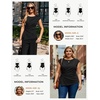 image:imageGRACE KARIN Womens 2026 Summer Tops Dressy Peplum ShirtBlack