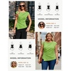 image:imageGRACE KARIN Womens 2026 Summer Tops Dressy Peplum ShirtBright Green