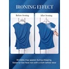 image:imageGRACE KARIN Womens 2026 Summer Tops Dressy Peplum ShirtDeep Blue