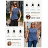image:imageGRACE KARIN Womens 2026 Summer Tops Dressy Peplum ShirtDenim Blue