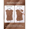 image:imageGRACE KARIN Womens 2026 Summer Tops Dressy Peplum ShirtKhaki