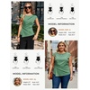 image:imageGRACE KARIN Womens 2026 Summer Tops Dressy Peplum ShirtLight Green