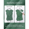 image:imageGRACE KARIN Womens 2026 Summer Tops Dressy Peplum ShirtLight Green