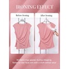 image:imageGRACE KARIN Womens 2026 Summer Tops Dressy Peplum ShirtPink