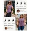 image:imageGRACE KARIN Womens 2026 Summer Tops Dressy Peplum ShirtPurple