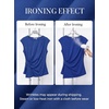 image:imageGRACE KARIN Womens 2026 Summer Tops Dressy Peplum ShirtRoyal Blue