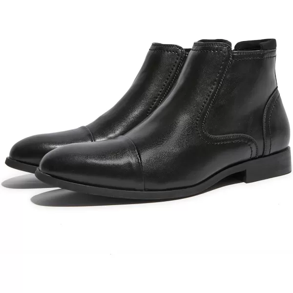 Cestfini Men Chelsea Boots Casual Suede Dress Boots Comfortable Oxfords Ankle Chukka Boots for MenKelly11black