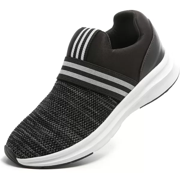 Cestfini Slip on Tennis Shoes Lightweight Womens Walking Shoes Casual Comfort Sneakers for Workout Gym NurseFzyd02wblack