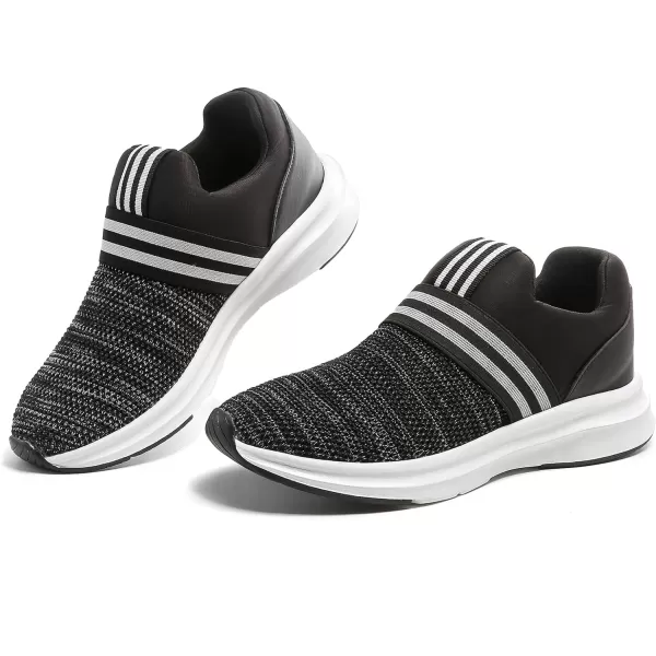 Cestfini Slip on Tennis Shoes Lightweight Womens Walking Shoes Casual Comfort Sneakers for Workout Gym NurseFzyd02wblack
