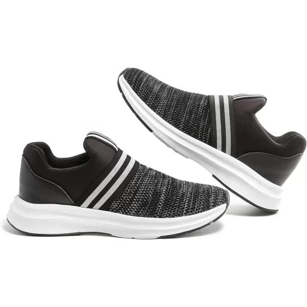 Cestfini Slip on Tennis Shoes Lightweight Womens Walking Shoes Casual Comfort Sneakers for Workout Gym NurseFzyd02wblack