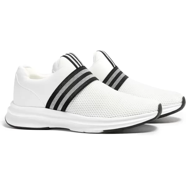 Cestfini Slip on Tennis Shoes Lightweight Womens Walking Shoes Casual Comfort Sneakers for Workout Gym NurseFzyd02wwhite