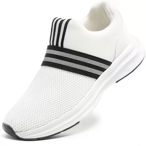 Cestfini Slip on Tennis Shoes Lightweight Womens Walking Shoes Casual Comfort Sneakers for Workout Gym NurseFzyd02wwhite