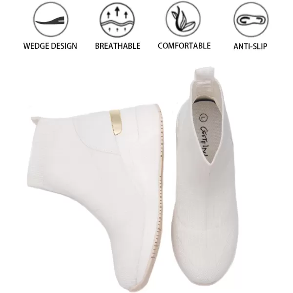 High Heeld Wedge Sneakers for Women  Ladies Hidden Sneakers Lace Up Shoes Best Chioce for Casual and Daily WearW144white