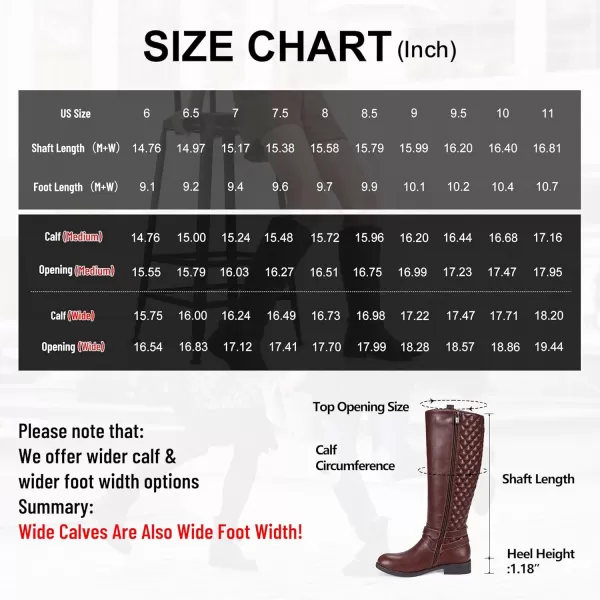 Vepose Womens 49 Knee High Tall Riding Boots with Low Heel  Wide CalfTall Boots949coffeeCognac