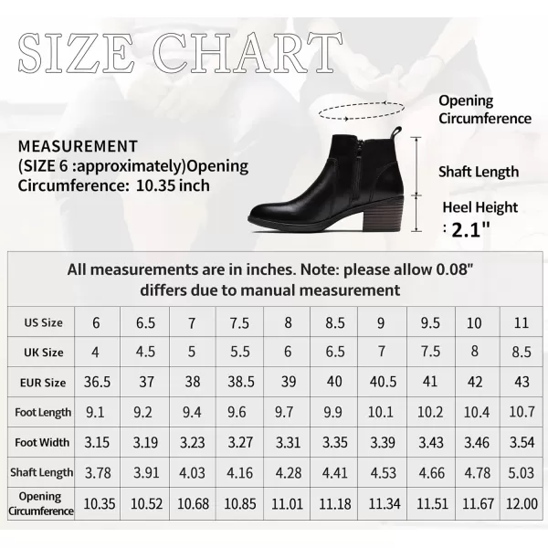 Vepose Womens 100 Leather Ankle Boots amp Booties with Inner Side Zip LadyBlock Heel9003lblack