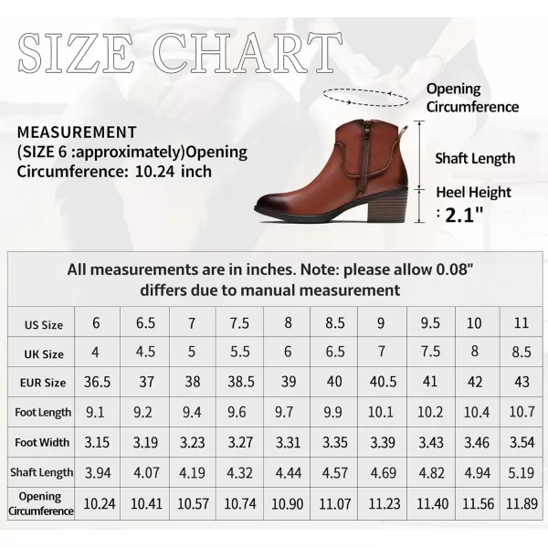 Vepose Womens 100 Leather Ankle Boots amp Booties with Inner Side Zip LadySide Zip9001lred Brown