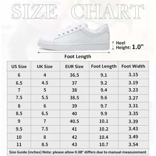 Vepose Womens Fashion Sneakers Casual Shoes Comfortable Dress Sneaker 20A8002white