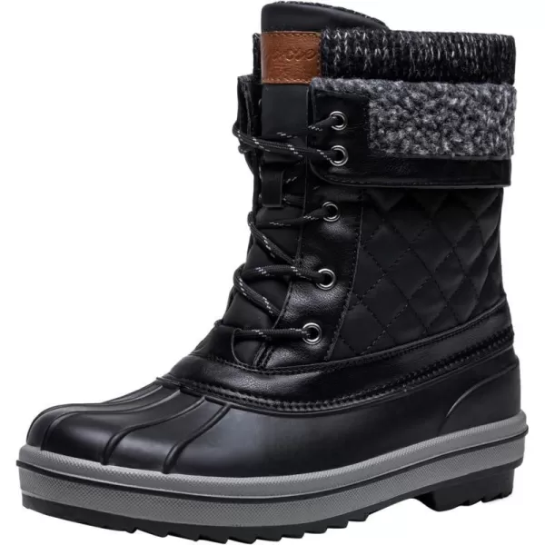 Vepose Womens 972A Eve Snow Boots  Waterproof Insulated BootsSnow Boots973ablack