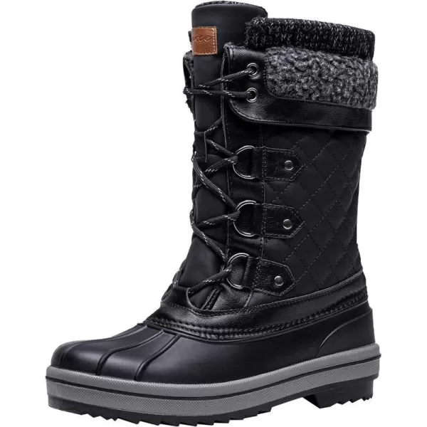 Vepose Womens 972A Eve Snow Boots  Waterproof Insulated BootsWindback Boots972ablack